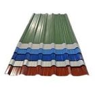 Galvanized 600-1500mm Colour Coated Roofing Sheets 15-35 Microns