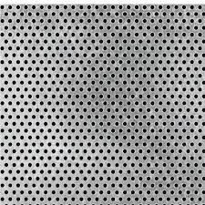 0.15mm To 4.0mm Perforated Steel Panels Galvanized Steel